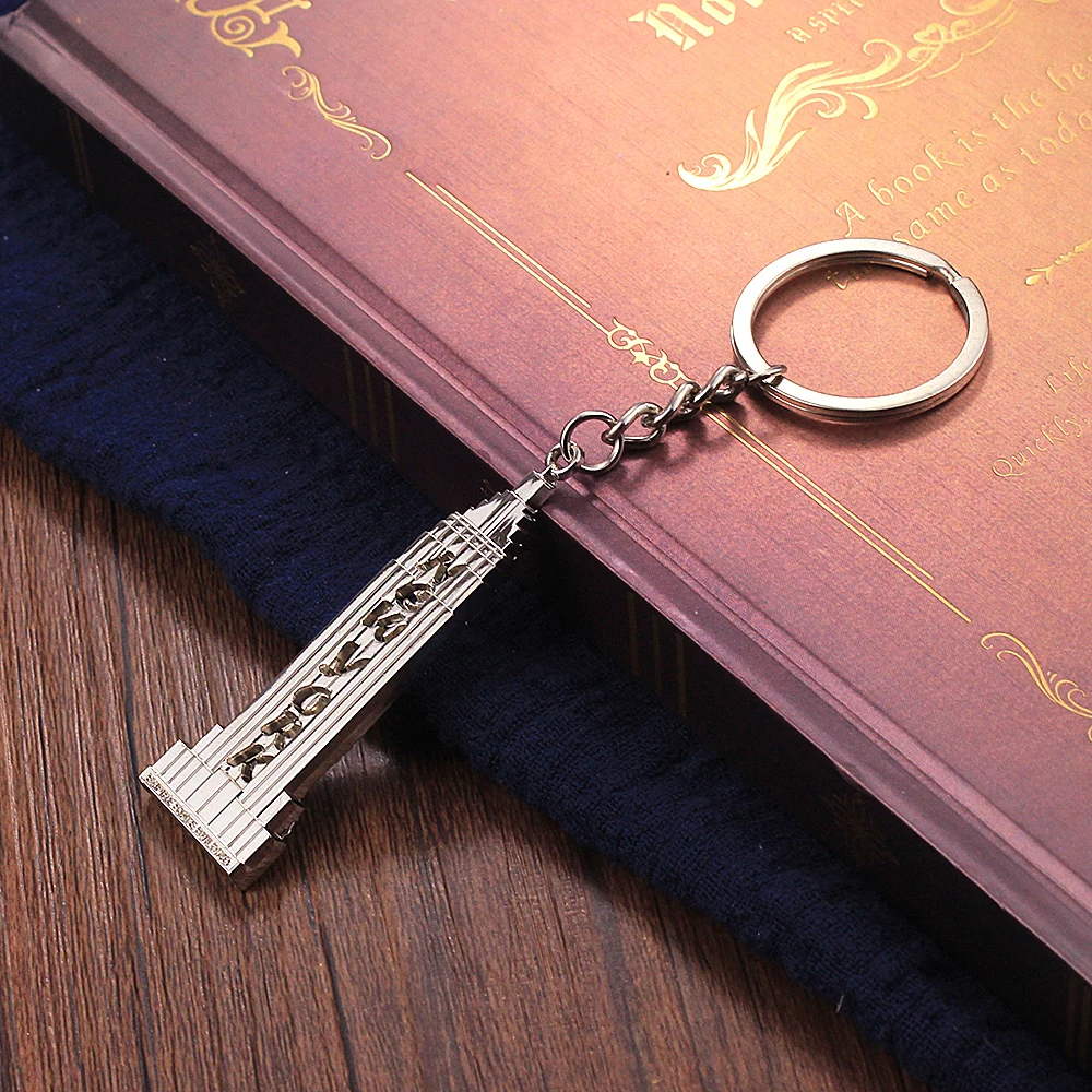 Vicney New Arrival Empire State Building Key Chain Zinc Alloy New York Travel Souvenir Building Keychain Gifts For Men Friend
Vicney New Arrival Empire State Building Key Chain Zinc Alloy New York Travel Souvenir Building Keychain Gifts For Men Friend