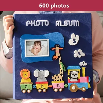 6 inch photo album 700 photos page type children family album creative felt paste cartoon cover baby grow album
6 inch photo album 700 photos page type children family album creative felt paste cartoon cover baby grow album