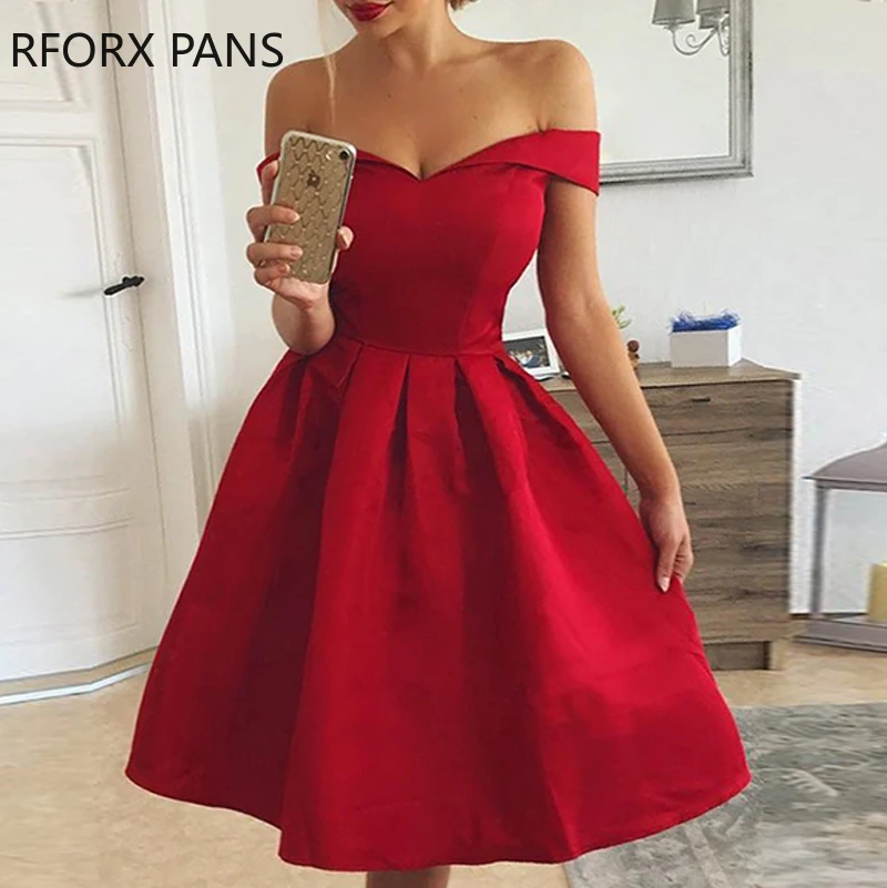 Women Sweetheart Neck Off Shoulder Pleated Party Dress Bodycon Dress Wedding Dress
Women Sweetheart Neck Off Shoulder Pleated Party Dress Bodycon Dress Wedding Dress