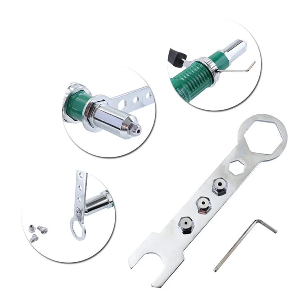 Electric Rivet Nut Gun Attachment Cordless Riveting Drill Adapter 2.4mm/3.2mm/4.0mm/4.8mm Electric Rivet Gun Adapter Sets
Electric Rivet Nut Gun Attachment Cordless Riveting Drill Adapter 2.4mm/3.2mm/4.0mm/4.8mm Electric Rivet Gun Adapter Sets