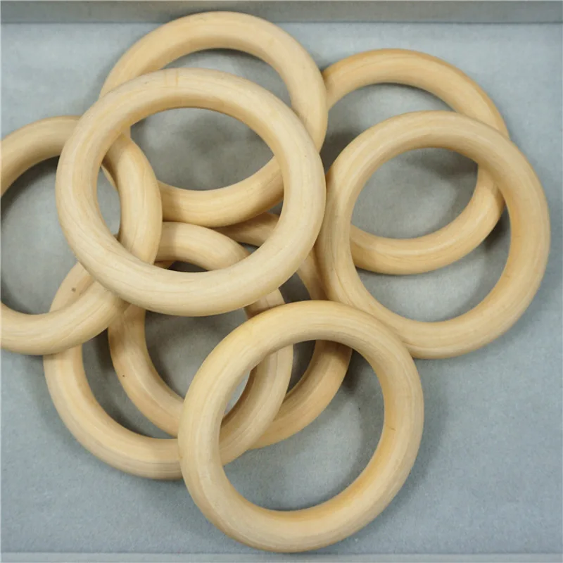 100pcs 30-70mm Annular Wooden Linking Rings Connectors Jump Rings Loop Links DIY Jewelry Making Handicrafts Supplies Khaki
100pcs 30-70mm Annular Wooden Linking Rings Connectors Jump Rings Loop Links DIY Jewelry Making Handicrafts Supplies Khaki