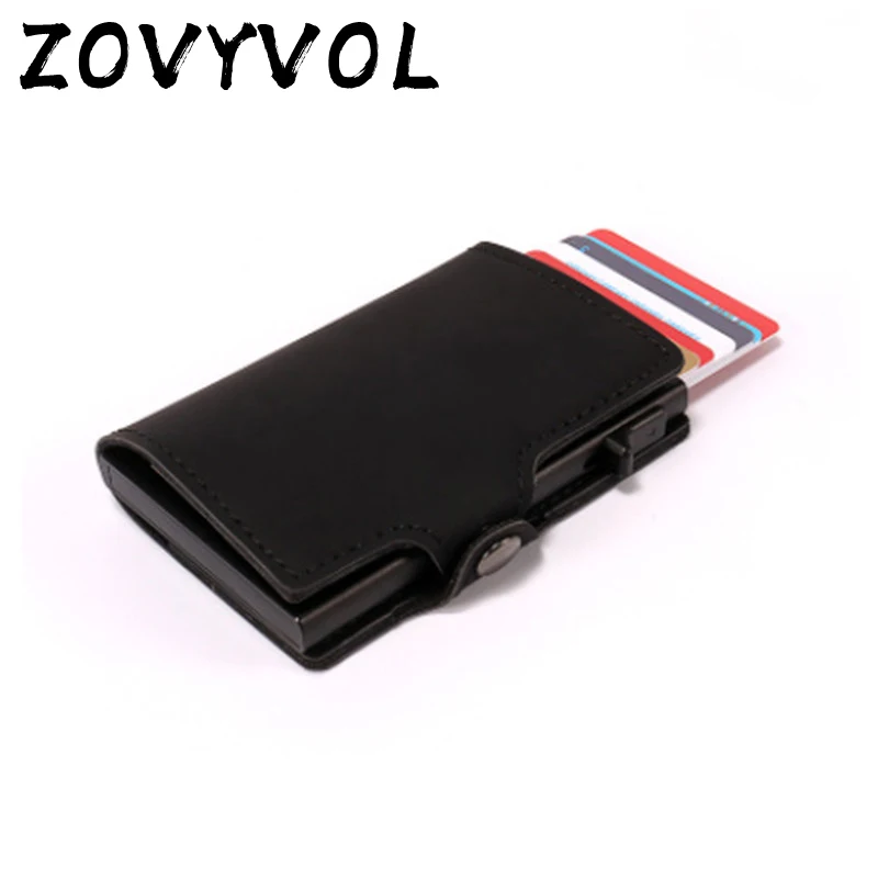 ZOVYVOL Business Card Holder RFID Blocking Credit Card Wallet Vintage PU Leather Card Wallets Protector Single Box ID Holders
ZOVYVOL Business Card Holder RFID Blocking Credit Card Wallet Vintage PU Leather Card Wallets Protector Single Box ID Holders