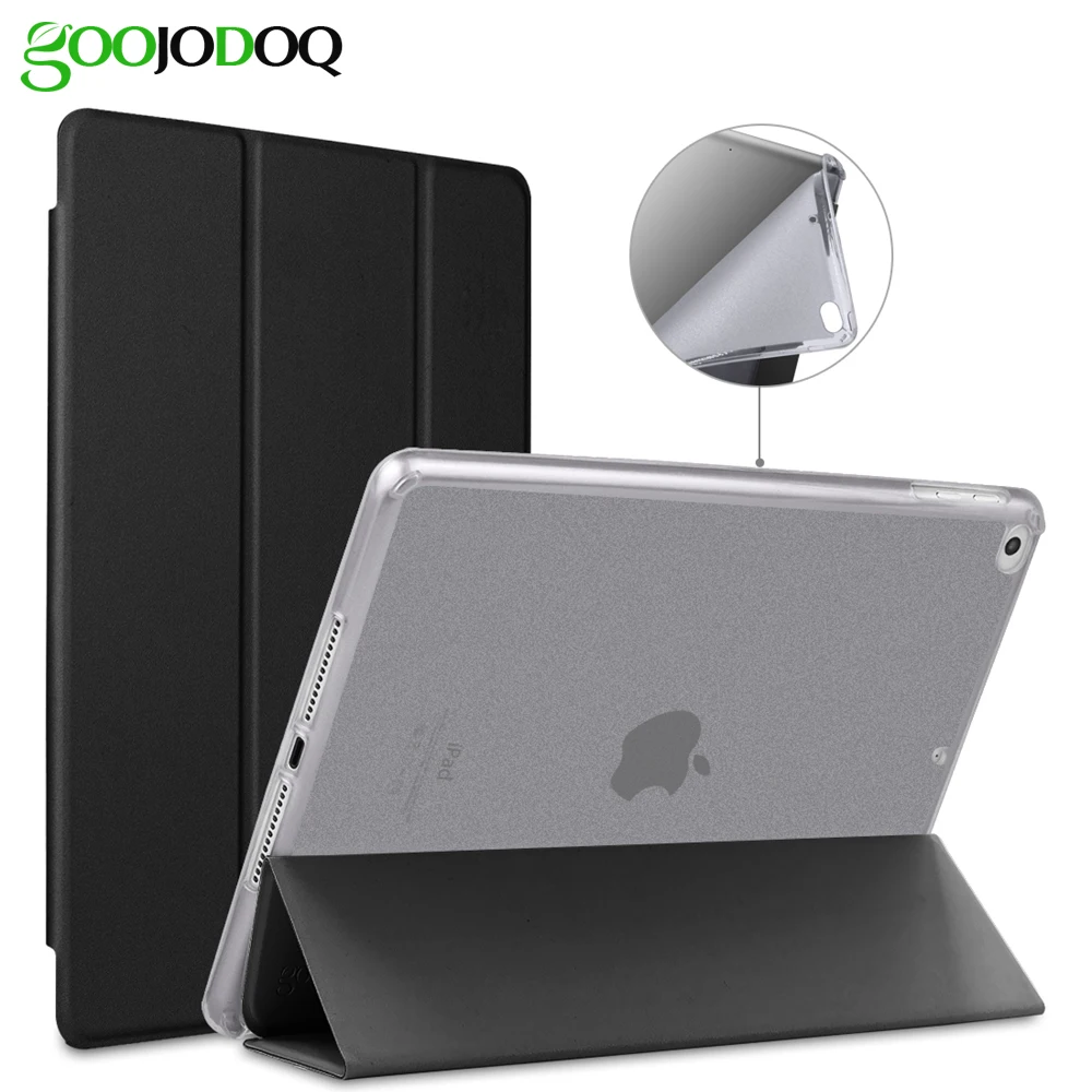 GOOJODOQ Cover for iPad 2018 Case 9.7 Ultra Slim Magnetic Leather + Glitter Bling Silicone Soft Back Smart cover | Компьютеры и офис