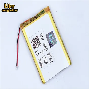 1.0MM 2pin connector 506090 3200mah 3.7V e-books GPS PDA power bank battery lipo lithium polymer rechargeable battery
1.0MM 2pin connector 506090 3200mah 3.7V e-books GPS PDA power bank battery lipo lithium polymer rechargeable battery