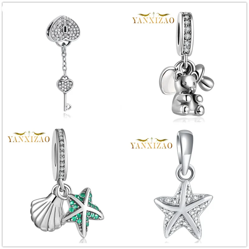 YANXIZAO Starfish Jewelry Making Handmade Flowers Diy Beads Fit Pulseira Pandora Bracelet Charms Silver 925 Original Berloque
YANXIZAO Starfish Jewelry Making Handmade Flowers Diy Beads Fit Pulseira Pandora Bracelet Charms Silver 925 Original Berloque