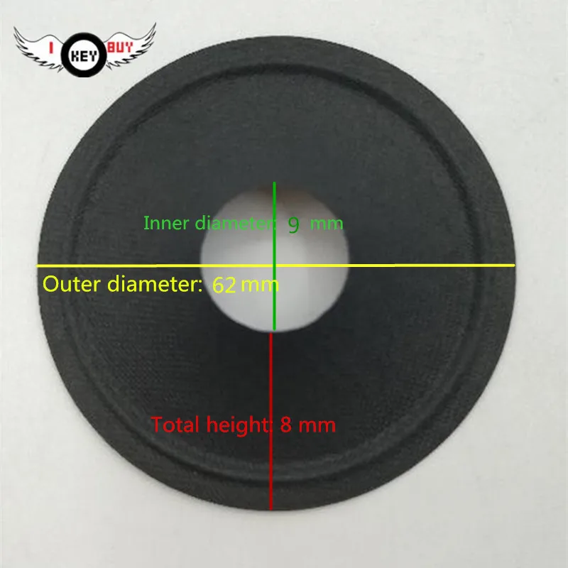 Free Shipping 3 Pcs/lot 2.5 Inch Speaker Paper Cone Tweeter Cones 62 MM 13.5 MM Core DIY Speakers Repair Accessories Black
Free Shipping 3 Pcs/lot 2.5 Inch Speaker Paper Cone Tweeter Cones 62 MM 13.5 MM Core DIY Speakers Repair Accessories Black