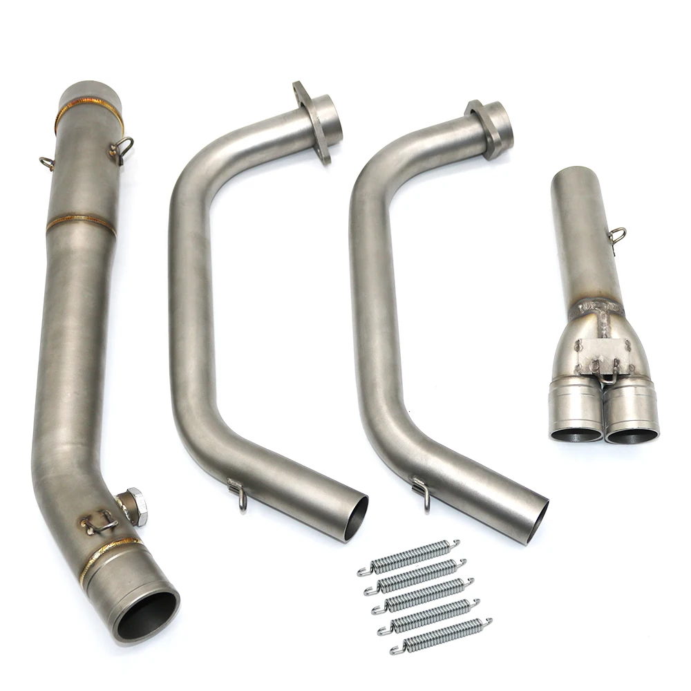 Motorcycle Exhaust Conenct Middle Pipe With exhaust pipe Muffler Slip on Full System Exhaust Accessories Fit YAMAHA R3 R25
Motorcycle Exhaust Conenct Middle Pipe With exhaust pipe Muffler Slip on Full System Exhaust Accessories Fit YAMAHA R3 R25