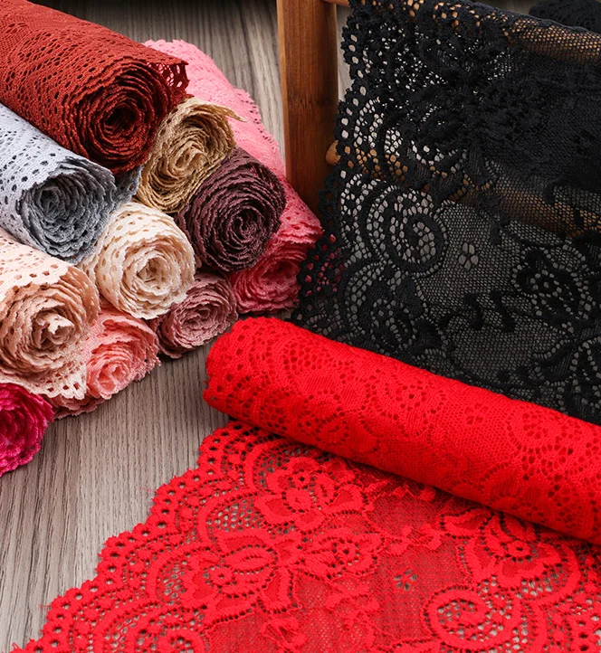 Stretch wide lace accessories decorative clothes skirt hem handmade DIY cloth material pleated lace wide 15cm
Stretch wide lace accessories decorative clothes skirt hem handmade DIY cloth material pleated lace wide 15cm