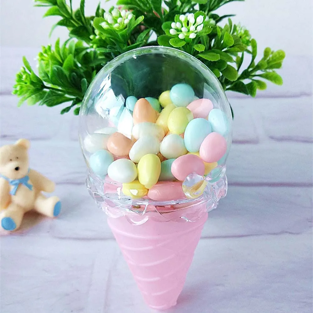 6PCS Creative Ice Cream Design Plastic Candy Box for Birthday Party Weedding Supplies Shower Personality Gift Chocolate Boxs P10
6PCS Creative Ice Cream Design Plastic Candy Box for Birthday Party Weedding Supplies Shower Personality Gift Chocolate Boxs P10
