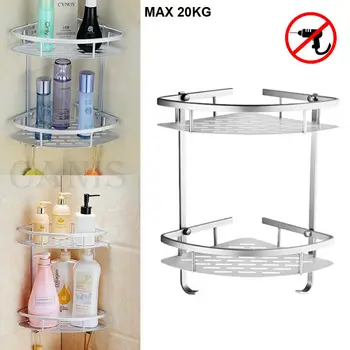 2 Tier Metal Shower Corner Pole Caddy Shelf Rack Bathroom Bath Storage Organizer Holders
2 Tier Metal Shower Corner Pole Caddy Shelf Rack Bathroom Bath Storage Organizer Holders