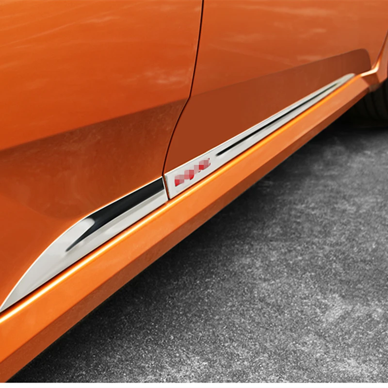 For Honda Civic 2016 2017 2018 10TH Generation ABS Chrome Body trim door door anti-collision light bar door trim strip 4pcs
For Honda Civic 2016 2017 2018 10TH Generation ABS Chrome Body trim door door anti-collision light bar door trim strip 4pcs