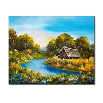 Natural River Fresh Wooden House Scene Frameless Canvas Oil Painting Poster Wall Arts Picture Printed For Living Room Decoration
Natural River Fresh Wooden House Scene Frameless Canvas Oil Painting Poster Wall Arts Picture Printed For Living Room Decoration