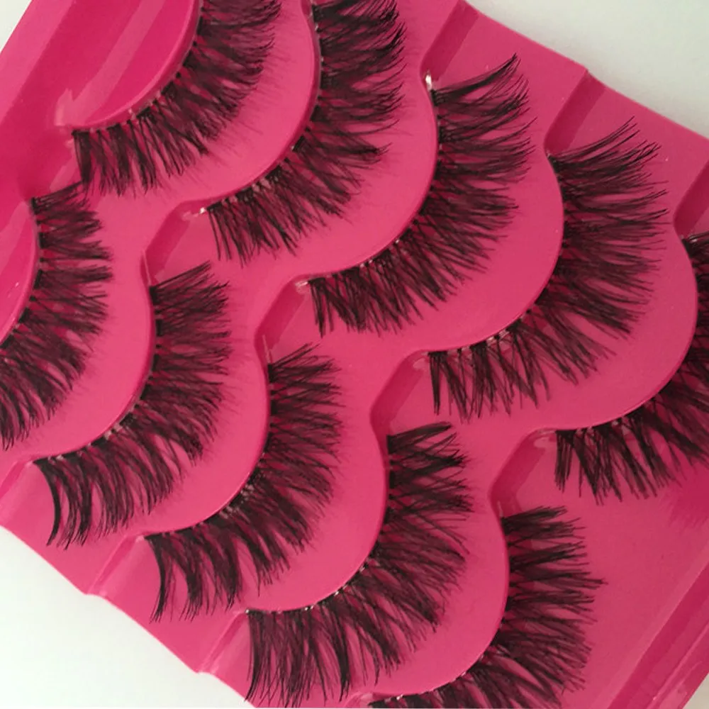 5 Pairs Natural Long EyeLashes Makeup Handmade Thick Fake False Eyelash Women Big Eyes Lashes Extensions Beauty Tools
5 Pairs Natural Long EyeLashes Makeup Handmade Thick Fake False Eyelash Women Big Eyes Lashes Extensions Beauty Tools