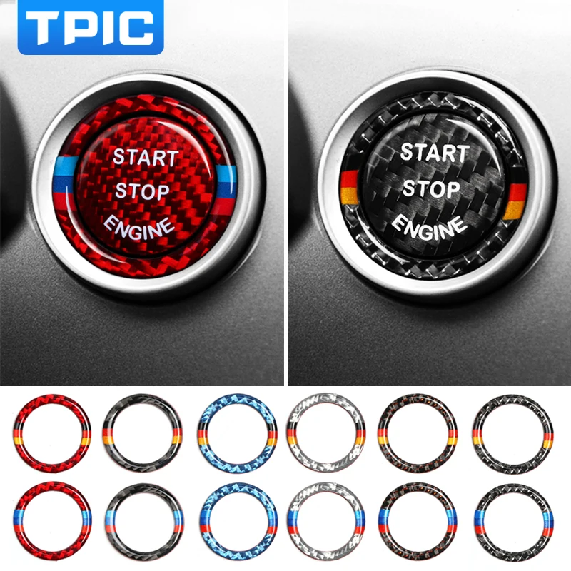 For BMW E90 E92 E93 Z4 E89 Car styling Interior Carbon Fiber Engine Start Stop Ignition Trim Sticker key Ring Decoration Cover
For BMW E90 E92 E93 Z4 E89 Car styling Interior Carbon Fiber Engine Start Stop Ignition Trim Sticker key Ring Decoration Cover