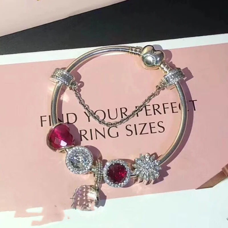 Fits Jewelry Glamour DIY Ladies Party Gift Sterling Silver 925 Love Red Opal Bracelet
Fits Jewelry Glamour DIY Ladies Party Gift Sterling Silver 925 Love Red Opal Bracelet