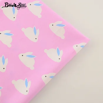 Booksew High Quality Pink Color Cotton Twill Fabric Rabbit Design Home Textile Sewing Cloth Tela For Bed Baby Doll Crafts
Booksew High Quality Pink Color Cotton Twill Fabric Rabbit Design Home Textile Sewing Cloth Tela For Bed Baby Doll Crafts