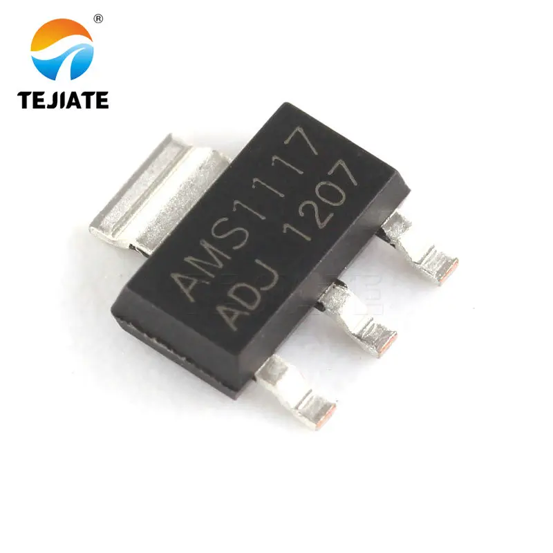 50PCS AMS1117series AMS1117-3.3V AMS1117-ADJ AMS1117-1.8V AMS1117-1.2V AMS1117-5.0V AMS1117-2.5V AMS1117-3.3 AMS1117-5.0 SOT-223
50PCS AMS1117series AMS1117-3.3V AMS1117-ADJ AMS1117-1.8V AMS1117-1.2V AMS1117-5.0V AMS1117-2.5V AMS1117-3.3 AMS1117-5.0 SOT-223
