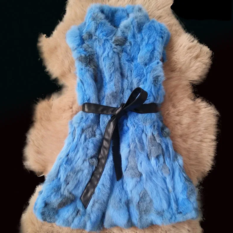 New Real Rabbit fur vest Women Rabbit Fur vest with collar winter fur jacket custom big size have belt JN654
New Real Rabbit fur vest Women Rabbit Fur vest with collar winter fur jacket custom big size have belt JN654