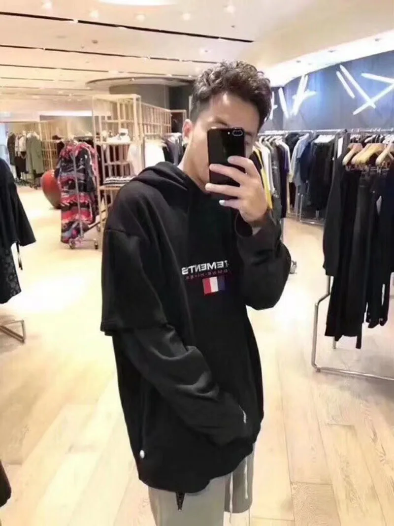 Vetements Sweatshirts Women Men 1:1 France Flag Embroider Vetements Hoodie 18SS Autumn Winter Vetements Sweatshirts Pullover
Vetements Sweatshirts Women Men 1:1 France Flag Embroider Vetements Hoodie 18SS Autumn Winter Vetements Sweatshirts Pullover