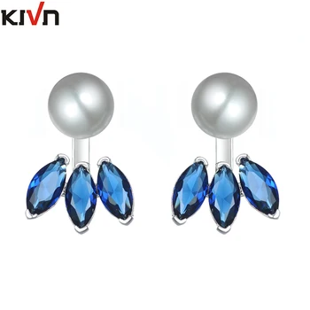 KIVN Fashion Jewelry Stunning CZ Cubic Zirconia Simulated Pearl Womens Girls Bridal Wedding Earring Ear Jackets Birthday Gifts
KIVN Fashion Jewelry Stunning CZ Cubic Zirconia Simulated Pearl Womens Girls Bridal Wedding Earring Ear Jackets Birthday Gifts