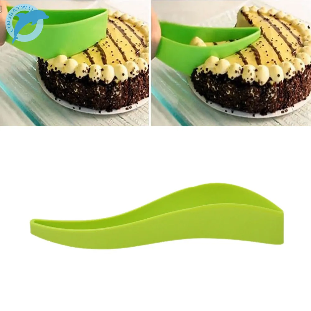 LINSBAYWU New Cake Pie Slicer Novel Practical Small cake Slice Knife Kitchen Gadget cake cutter tools Cooking tools
LINSBAYWU New Cake Pie Slicer Novel Practical Small cake Slice Knife Kitchen Gadget cake cutter tools Cooking tools