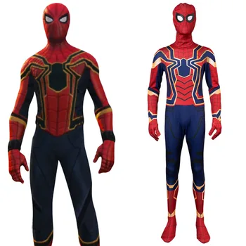 

Spidey Spider-Man Cosplay Homecoming Avengers Captain America Civil War Spiderman Costume Set Peter Parker Tom Holland Jumpsuit