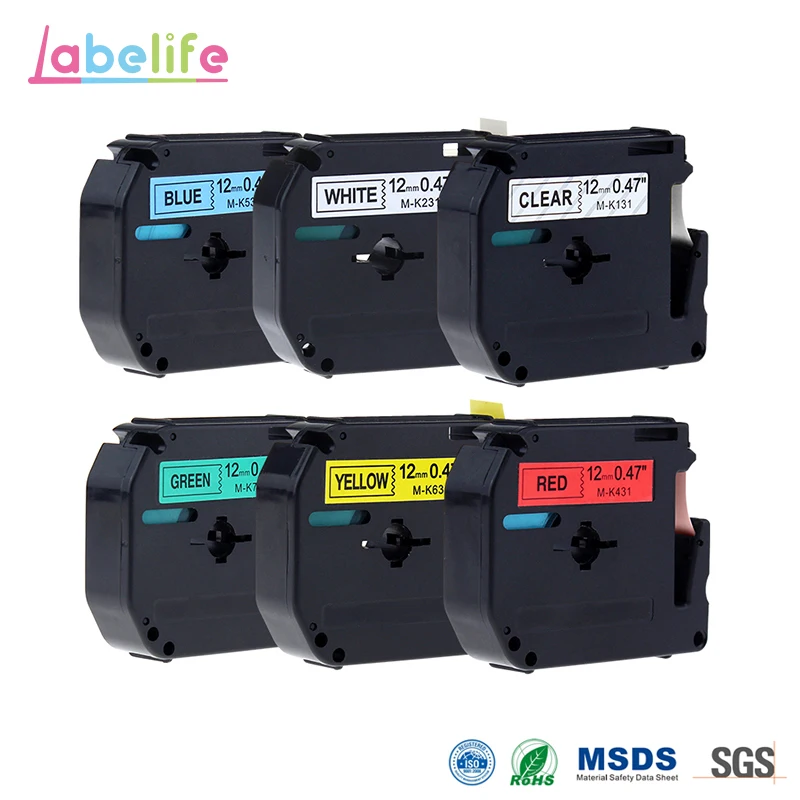 Labelife 1Pack MK231 Compatible for Brother M-K231 MK231 MK 231 MK-231 Replacement Non-laminated Black on White
Labelife 1Pack MK231 Compatible for Brother M-K231 MK231 MK 231 MK-231 Replacement Non-laminated Black on White