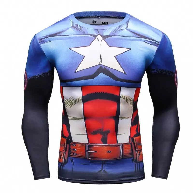 Red Plume Men's America Leader Characters Printed Cosplay Comfortable Exercise Fitness Long Sleeve Sports Running Fitness Shirt
Red Plume Men's America Leader Characters Printed Cosplay Comfortable Exercise Fitness Long Sleeve Sports Running Fitness Shirt