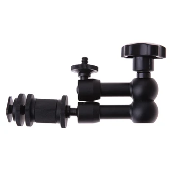 Universal 7inch Adjustable Articulating Magic Arm + Super Clamp For DSLR camera LCD Monitor LED Light Camera Accessories
Universal 7inch Adjustable Articulating Magic Arm + Super Clamp For DSLR camera LCD Monitor LED Light Camera Accessories