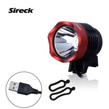 Sireck Waterproof 1200 Lumen T6 3 Modes USB LED Bike Light Bicycle Headlight Headlamp Torch No Battery Cycling Flashlight
Sireck Waterproof 1200 Lumen T6 3 Modes USB LED Bike Light Bicycle Headlight Headlamp Torch No Battery Cycling Flashlight