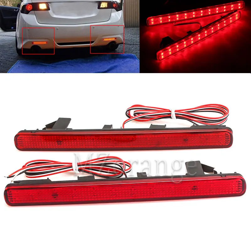 12V Tail Stop Brake Light Rear Bumper Reflector LED For Acura TSX Sedan 09-14 for Accord Warning Night Driving Fog Lamp
12V Tail Stop Brake Light Rear Bumper Reflector LED For Acura TSX Sedan 09-14 for Accord Warning Night Driving Fog Lamp