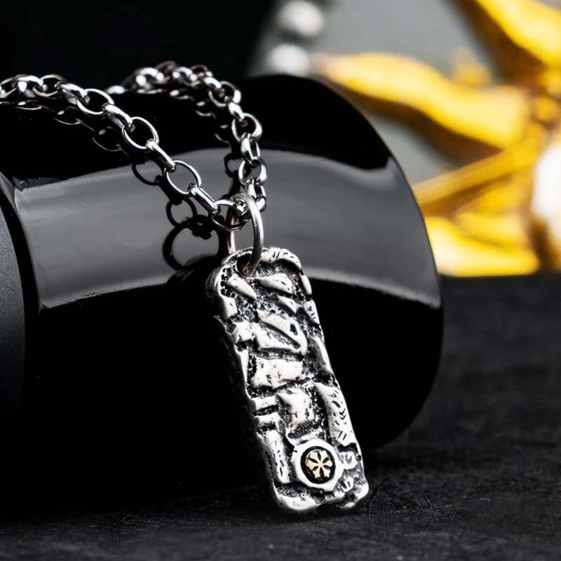 The Alien Vintage S925 Silver necklace for men Irregular geometry pendant Jewelry mygrillz
The Alien Vintage S925 Silver necklace for men Irregular geometry pendant Jewelry mygrillz