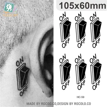 Body Art waterproof temporary tattoos for men and women personality 3d switch design small tattoo sticker Wholesale HC1059
Body Art waterproof temporary tattoos for men and women personality 3d switch design small tattoo sticker Wholesale HC1059