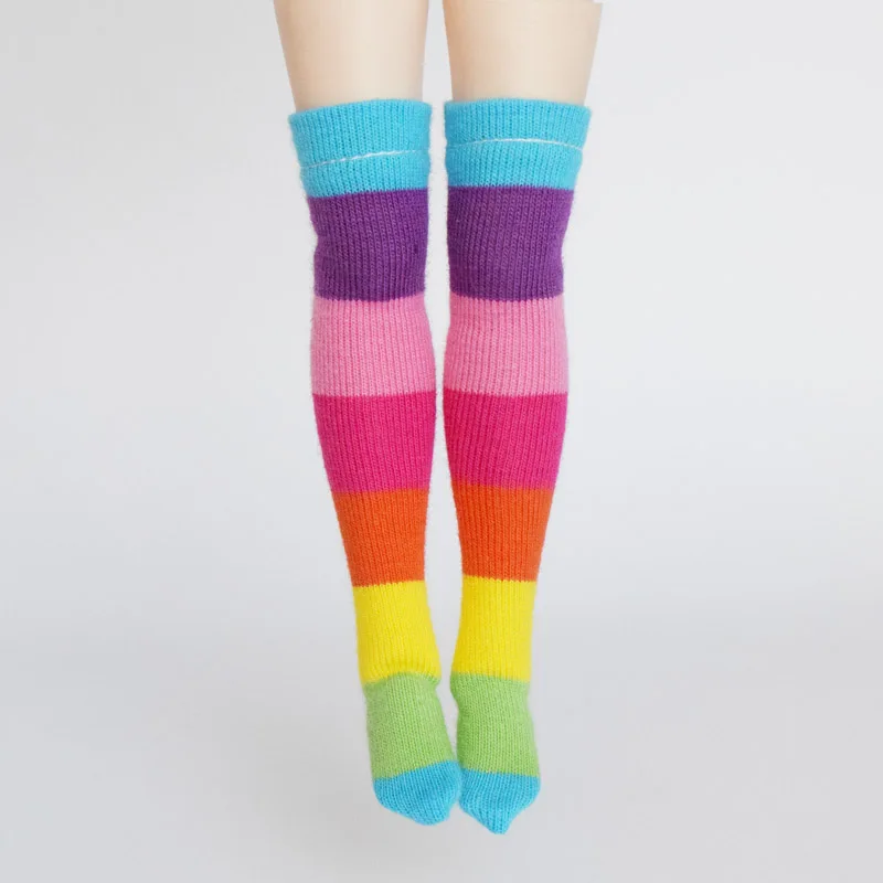 1 Pair Rainbow Color Stocking for Blyth Doll Socks 1/6 Doll's Clothes Accessories Toy
1 Pair Rainbow Color Stocking for Blyth Doll Socks 1/6 Doll's Clothes Accessories Toy