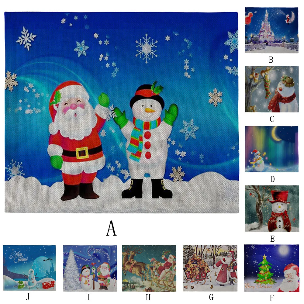 Christmas Santa Placemat Table Runner Mat Cutlery Holder Dinner Party Decor Tablecloth Xmas Decoration new #15
Christmas Santa Placemat Table Runner Mat Cutlery Holder Dinner Party Decor Tablecloth Xmas Decoration new #15