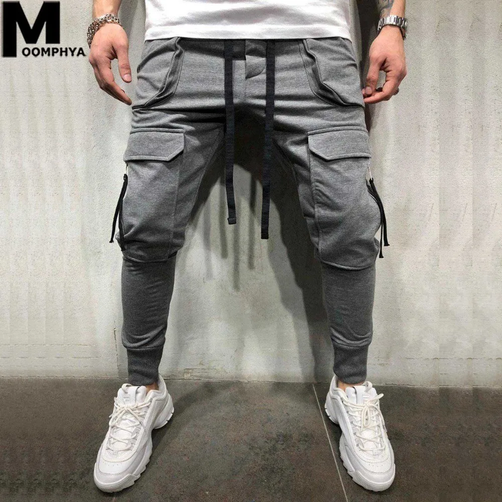 Moomphya 2019 New Side Big Pocket Men Joggers Pants Streetwear Hip Hop Cargo Pants Men Long Sweatpants Skinny Trousers Men
Moomphya 2019 New Side Big Pocket Men Joggers Pants Streetwear Hip Hop Cargo Pants Men Long Sweatpants Skinny Trousers Men