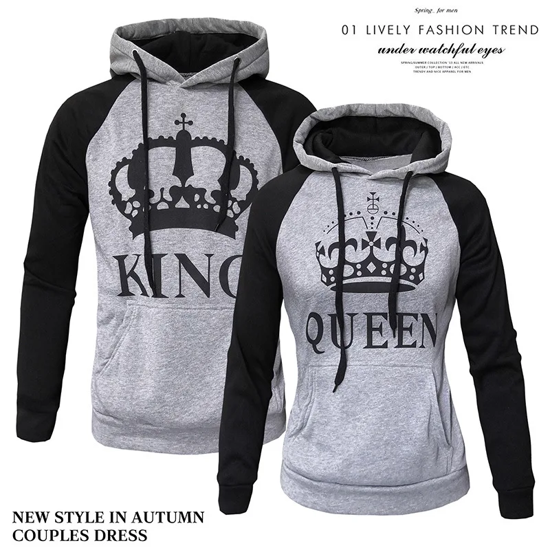 cute women men clothes hoodie lovers couple clothes womens mens unisex hoodies new autumn winter king queen sweatshirt
cute women men clothes hoodie lovers couple clothes womens mens unisex hoodies new autumn winter king queen sweatshirt