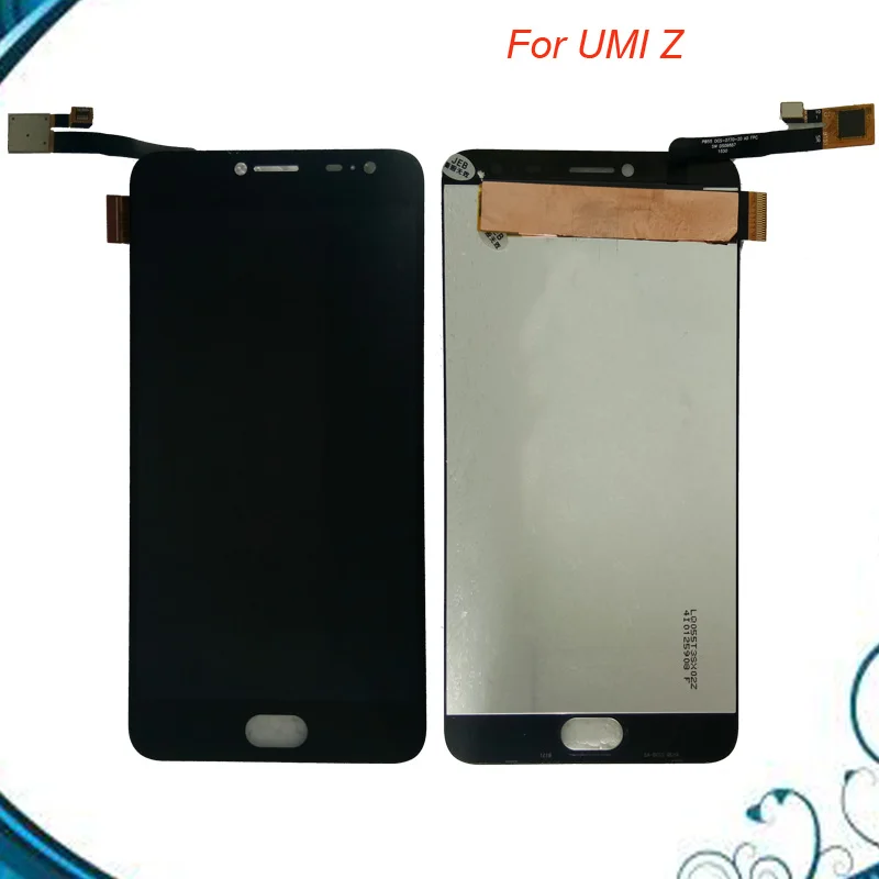 5 дюймовый ЖК дисплей для Umidigi UMI Z + сенсорный экран 100% протестированный