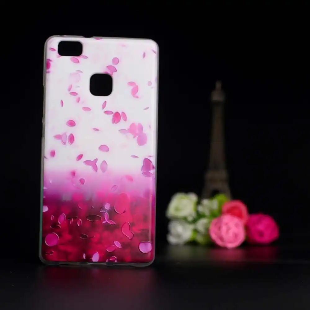 2016 мягкий ТПУ защитный чехол для Coque Huawei Ascend P9 Lite силиконовая задняя крышка Fundas