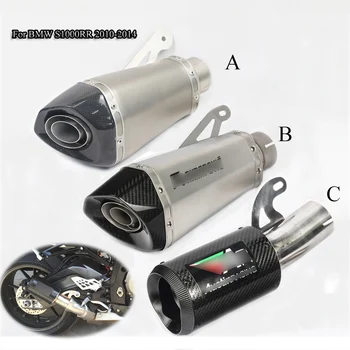 Motorcycle Muffler Full Exhaust Tip Pipe Carbon Fiber Pipe For 2010-2014 BMW S1000RR Racing Scooter Moto Escape Modified Slip On
Motorcycle Muffler Full Exhaust Tip Pipe Carbon Fiber Pipe For 2010-2014 BMW S1000RR Racing Scooter Moto Escape Modified Slip On