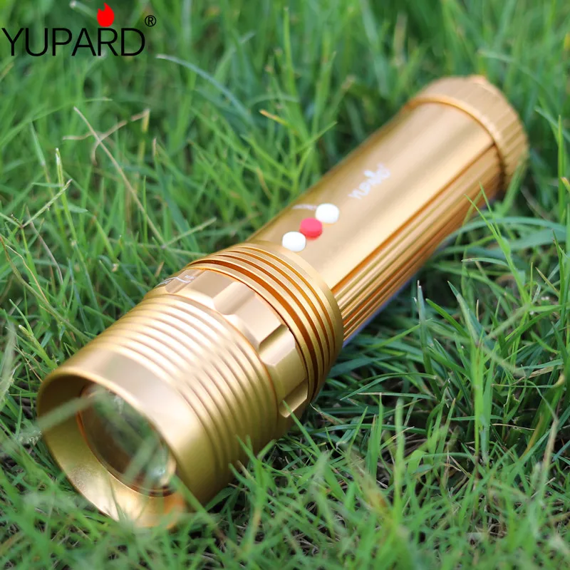 

YUPARD 600Lm Q5 LED zoomable Flashlight lantern Torch SMD led white light red light For 1x 18650 or 3xAAA rechargeable battery