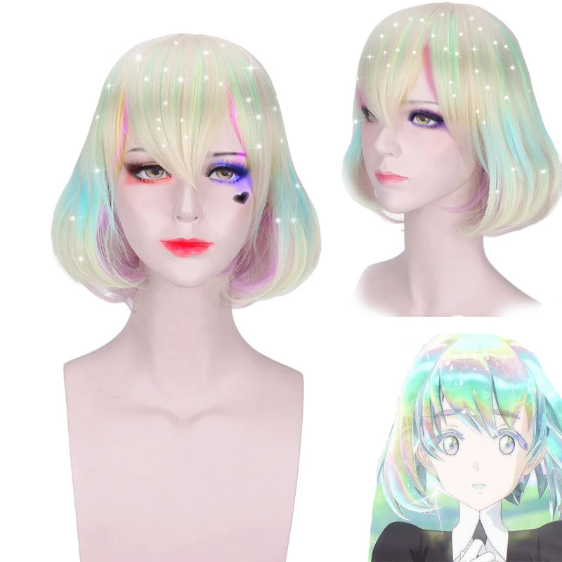 Land of the Lustrous Houseki No Kuni Diamond Cosplay Wig 30cm Short Straight Anime Wig Resistant Synthetic Hair Bobo Wig
Land of the Lustrous Houseki No Kuni Diamond Cosplay Wig 30cm Short Straight Anime Wig Resistant Synthetic Hair Bobo Wig