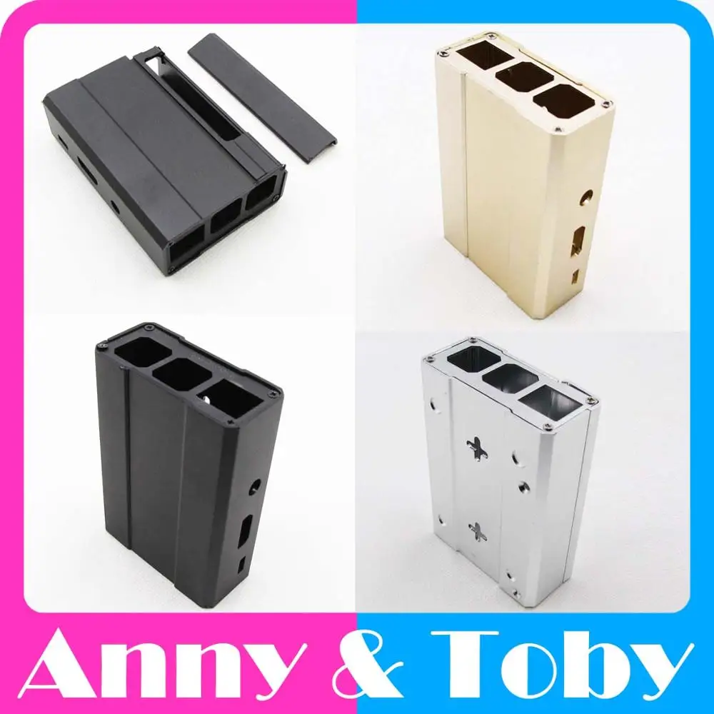Black B61 Aluminum Case Metal Case for Raspberry PI 3 B model B Raspberry PI 2 B Metal Box Aluminum Box Cover Shell Enclosure
Black B61 Aluminum Case Metal Case for Raspberry PI 3 B model B Raspberry PI 2 B Metal Box Aluminum Box Cover Shell Enclosure