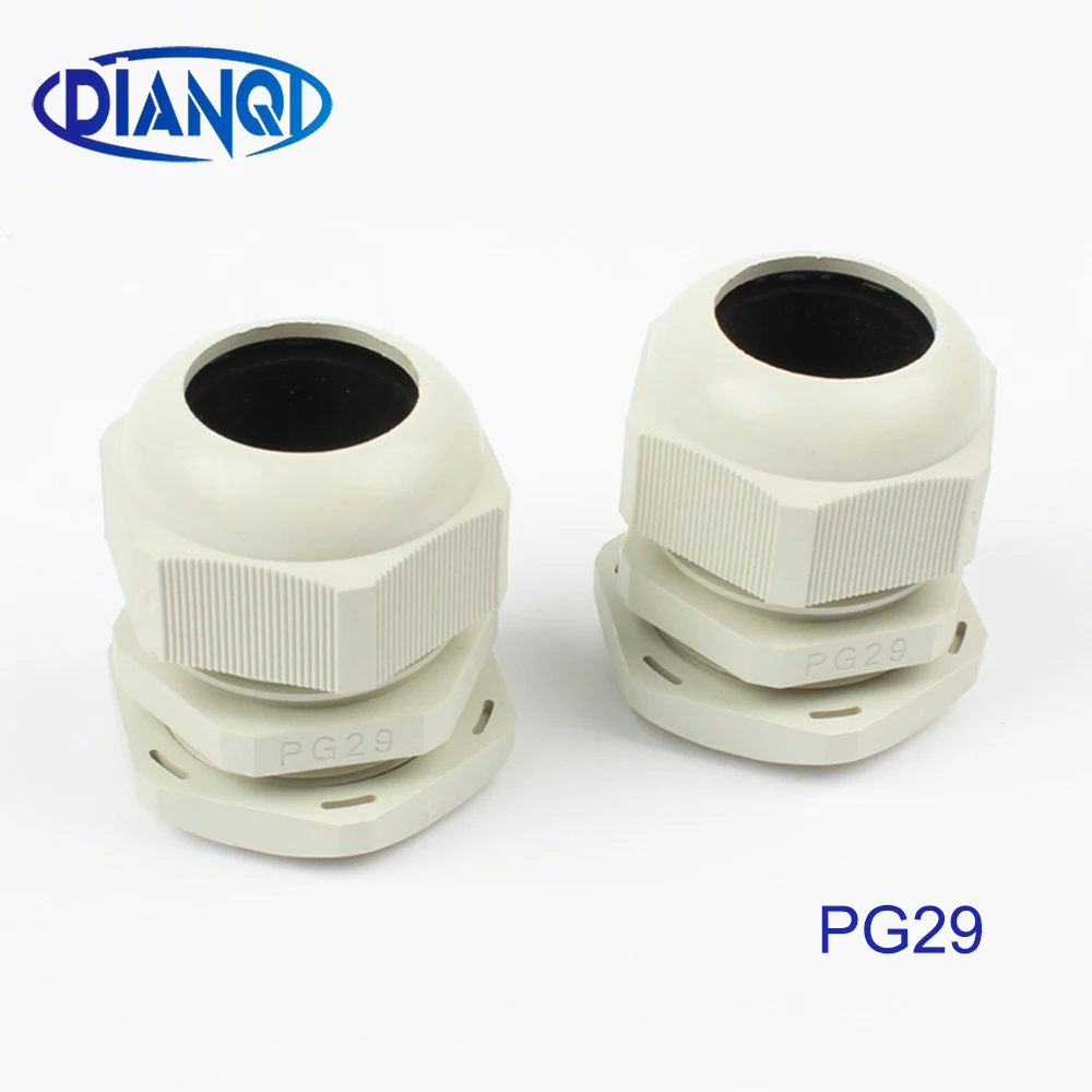 1pcs High Quality IP68 PG29 18-25MM Wire Cable CE White Black Waterproof Nylon Plastic Cable Gland Connector Joints No Gasket
1pcs High Quality IP68 PG29 18-25MM Wire Cable CE White Black Waterproof Nylon Plastic Cable Gland Connector Joints No Gasket