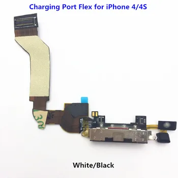 10pcs/lot High Quality NEW Charging Port USB Dock Connector Flex Cable Ribbon for iPhone 4 4S White/Black Cell Phone Repair Part
10pcs/lot High Quality NEW Charging Port USB Dock Connector Flex Cable Ribbon for iPhone 4 4S White/Black Cell Phone Repair Part
