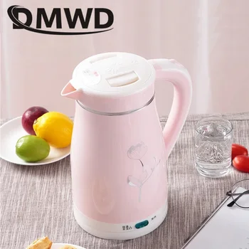 DMWD Stainless Steel Hot Water Bolier Mini 1.5L Anti-dry Boiling Thermal Insulation Electric Kettle Heating Teapot Heater Pot EU
DMWD Stainless Steel Hot Water Bolier Mini 1.5L Anti-dry Boiling Thermal Insulation Electric Kettle Heating Teapot Heater Pot EU