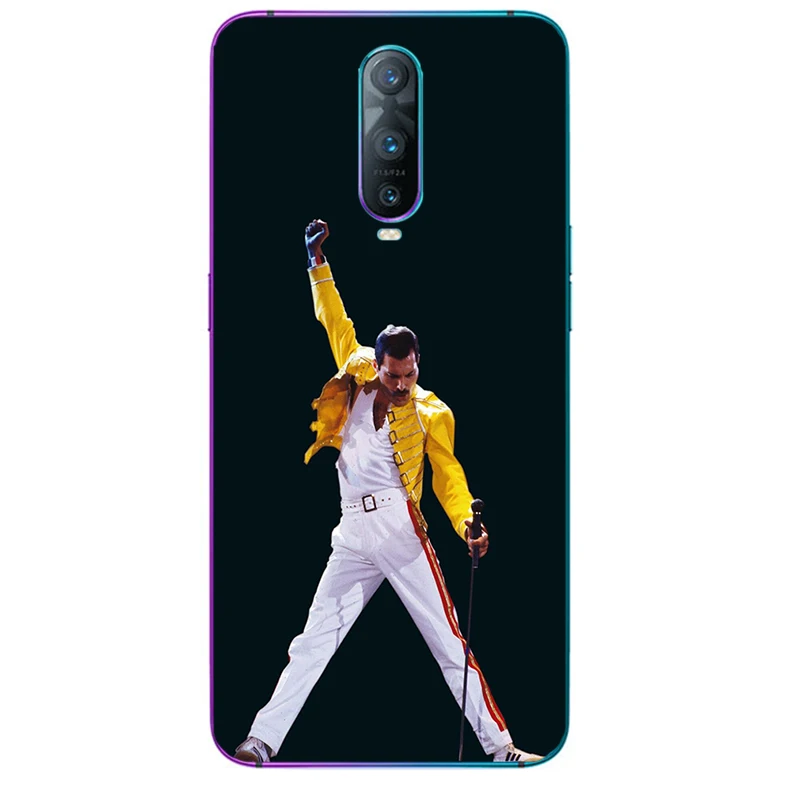 Freddie Mercury мягкий чехол для Oppo A92 A91 A73 5G A5 A9 2020 R11 R11s Plus R15 R17 F11 Pro Reno 2 Reno2 F Z 10x Zoom