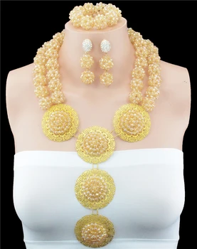 Two Row Crytal Ball Jewelry Set For Bride Wedding Nigerican Wedding Bridesmaid Jewelry Set And African Beads Jewelry Set
Two Row Crytal Ball Jewelry Set For Bride Wedding Nigerican Wedding Bridesmaid Jewelry Set And African Beads Jewelry Set