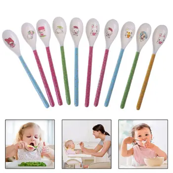 1PC Baby Spoon Long Handle Feeding Newborn Infant Cartoon Food Grade Dishes Cutlery Spoons Safe Non Toxic Accessories
1PC Baby Spoon Long Handle Feeding Newborn Infant Cartoon Food Grade Dishes Cutlery Spoons Safe Non Toxic Accessories