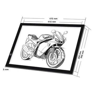 Easy copy board A3 big size led tracing board with scale light pad flicker free light drawing board 1 set
Easy copy board A3 big size led tracing board with scale light pad flicker free light drawing board 1 set